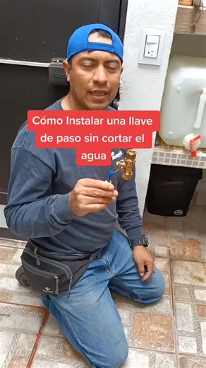 Cómo Instalar una Llave de Paso sin Cortar el Agua
