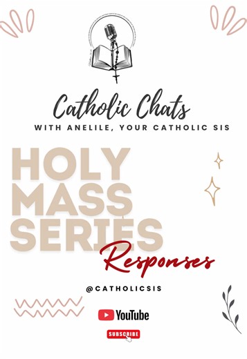 Adhoc Responses for Prayers and Greetings in Catholic Liturgy