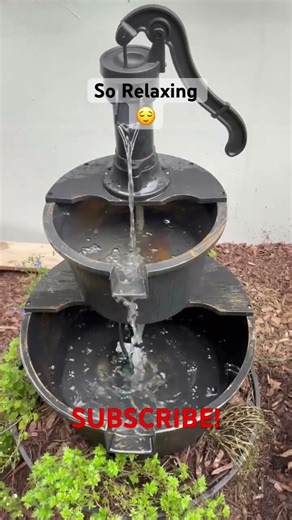 Calm Water Fountain Sounds 🌊 #shorts #relaxingsounds #nature
