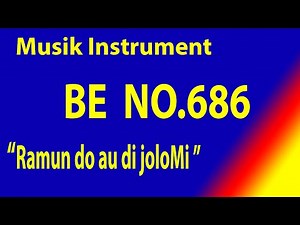 BUKU ENDE NO 686 RAMUN DO AU DI JOLOMI Karaoke BE dengan instrument musik pengiring