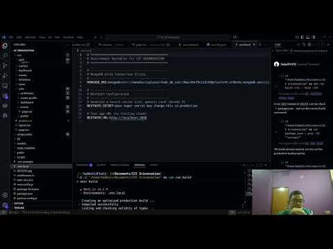 Deploying my first full stack application
