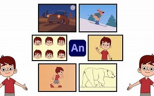 「中英字幕」Udemy - Adobe Animate 2D动画入门到大师