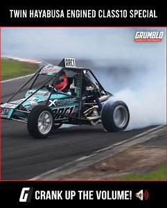 262K views · 4.5K reactions | A twin-engined Friday-Flashback with the Twin Hayabusa engined Autograss Special - Lee Seagreaves. We are #KeepingRawNoiseAlive | Grumblo | Facebook