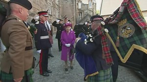 Queen reopens Stirling Castle museum during Scotland visit