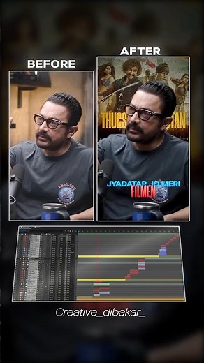 Podcast Editing into Engaging Reels 🔥 #shorts #aftereffects #edit