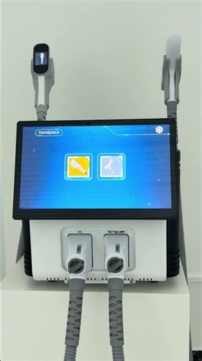 diode laser hair removal + IPL 2IN1 beauty machine #beautydevice #laser #laserhairremoval#ipl