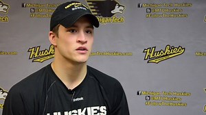 14 reactions | #mtuhky and Ferris State are set to do battle this weekend in Houghton. Hear from Coach Pearson, Alex Petan and Joel L'Esperance in the latest Michigan Tech Hockey Game Day Preview | Michigan Tech Hockey | Facebook