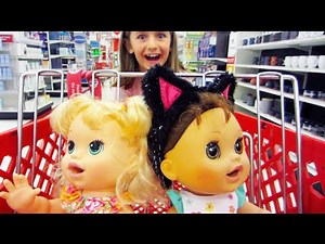 Shopping with Baby Alive