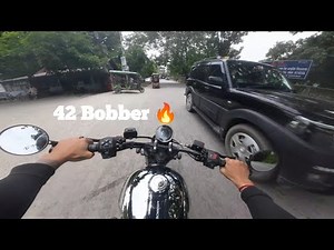 Jawa 42 Bobber | Raw Exhaust Sound 💥 | POV 2K VIDEO 🔥