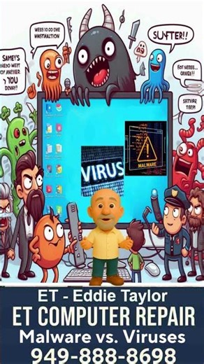 Malware vs. viruses — what’s the difference? #Malware #ComputerRepair #CyberSecurity #TechSupport