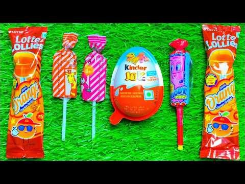 ASMR Most Popular Candies 🍭 | Rainbow Lollipop Candy & Chocolate Unpacking (Satisfying Eating Sounds