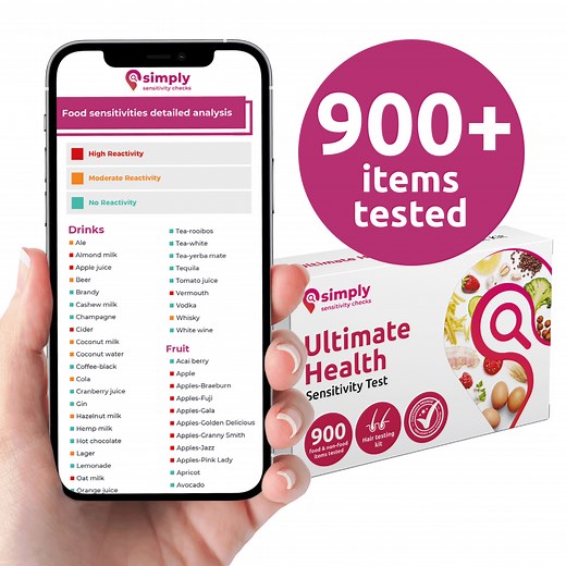 Ultimate Food Sensitivity Test | Simply Sensitivity Checks | Shop Now