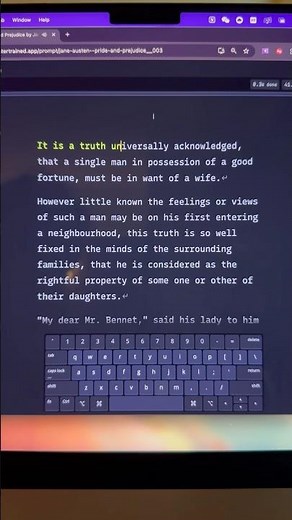 choose a book to read, and start practicing your typing skills #read #typing #book