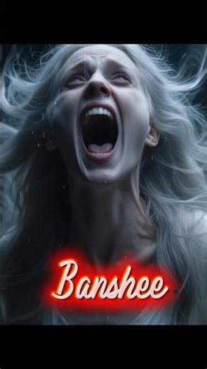 The BANSHEE’S WAIL: Ireland’s Most Terrifying Omen 👻🔔 #Shorts