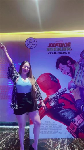 Yehey nakapag watch ulit ng movie. DeadPool ❤️ Sexbomb Sandy