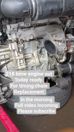 timing chain replacement incoming #bmw2series #bmwmaintenance #automobile #mechanic #mastertech