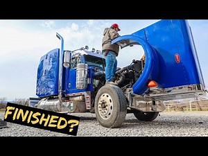 Finish up the Wrecked 379 Peterbilt