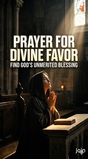 PRAYER FOR DIVINE FAVOR