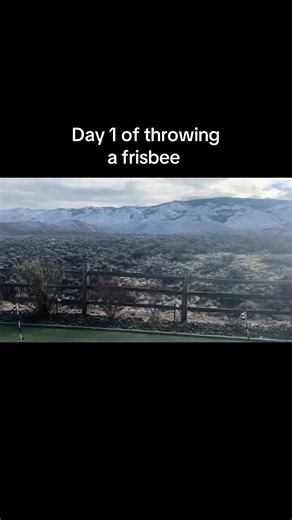 What did you think of first throw? | frisbee
