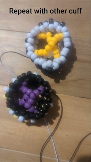 first Kandi tutorial! Check my playlist for the 2nd vid#kandi #tutorial #artandcraft