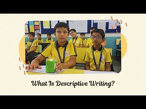Descriptive Writing for Kids | Hands-on Learning in the Classroom ✍️✨ | Amba School for Excellence