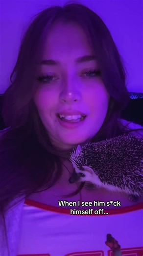I didn’t know they did that before I got him… #hedgehog #relateable #pets #exotic