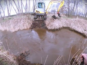 "Clearing Beaver Dams with Heavy Equipment" | Beaver Dam Removal