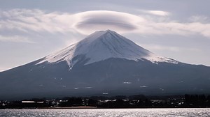 A conspiracy theory we have: Could these be UFOs disguised as clouds to fool humans?! The lenticular clouds at Mt. Fuji.are formed when the air is stable and winds blow across hills and mountains from the same or similar direction at different heights through the troposphere. #DiscoveryChannel #DiscoveryChannelIndia #lenticularclouds #clouds Met Office | Discovery Channel India