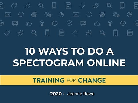 10 Ways to Do A Spectogram Online - Online Training & Facilitation Tips from Training for Change