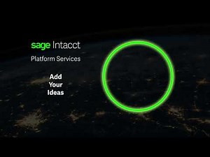 Sage Intacct Platform Overview