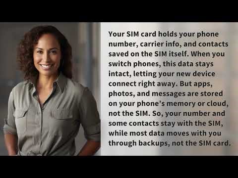 What Data Stays on Your SIM After Changing Phones?