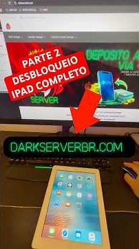 Como Desbloquear iPad 2 iCloud Parte 2 #desbloqueio #ipad #unlock