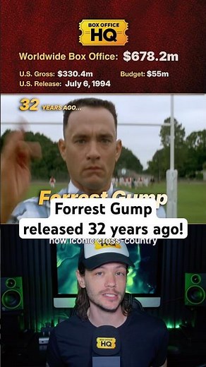 32 years ago ‘Forrest Gump’ was released!