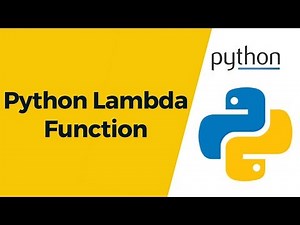 Python Tutorial 29 - Lambda Function in Python