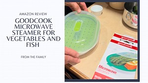 Watch GoodCook Microwave Steamer for Vegetables and Fish Review  on Amazon Live