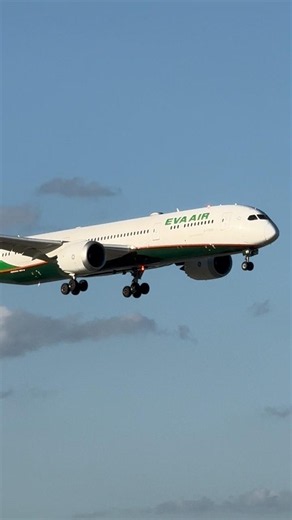 😱 EVA Air Dreamliner DESCENDS from the Clouds | Epic DFW Landing ✈️🔥