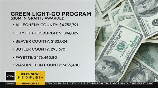 Western Pennsylvania to get $30 million in grants for traffic improvement