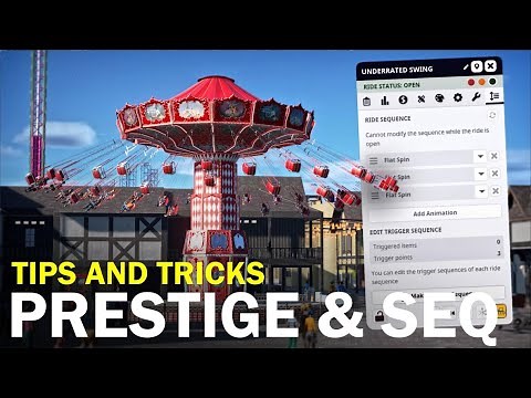Triggers, Prestige And Sequencing HOW TO - A Planet Coaster Tutorial #19