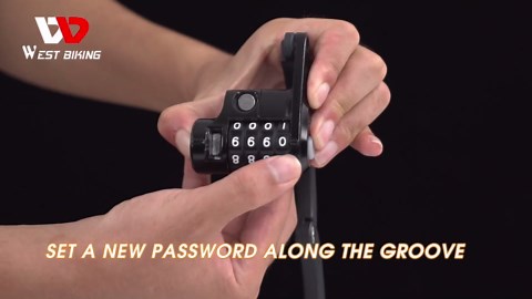 Bike Locks Heavy Duty Anti Theft Bicycle Lock Folding 4-Digit Level 6, Security Chain FoldyLock with Bracket, 2.8 FT Strong Foldable Lock