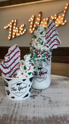 Little Debbie Christmas Tree Cake Returns December 1st at The Yard Milkshake Bar