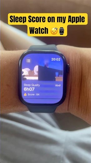 How I Check My Sleep Score on Apple Watch (Withings App Hack) #sleeptracker