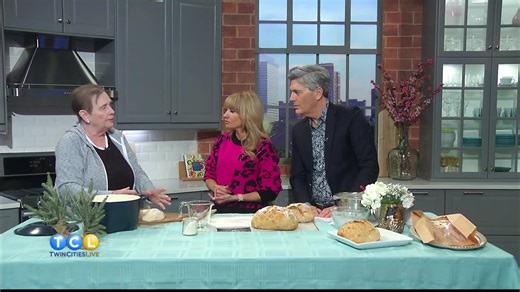 Baking bread at home is a wonderful new hobby to dive into, filling your kitchen with the irresistible aroma of fresh bread. It’s simpler than you might think, especially with a no-knead recipe that’s perfect for beginners. Baking instructor Nancy Burgeson joins us to share her expert tips and easy recipe. Find the recipe in the comments! | Twin Cities Live