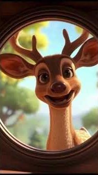 The gentle deer tells its story #stories #child #kindness