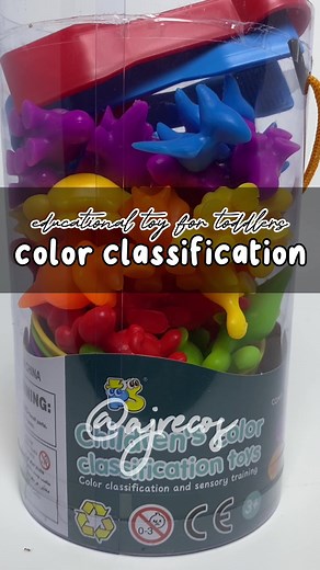 Rainbow Color Classification Toy - Educational Toy for Toddlers
