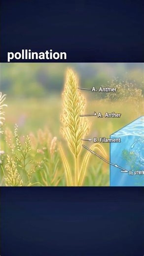 understand how air help in pollination with animation
