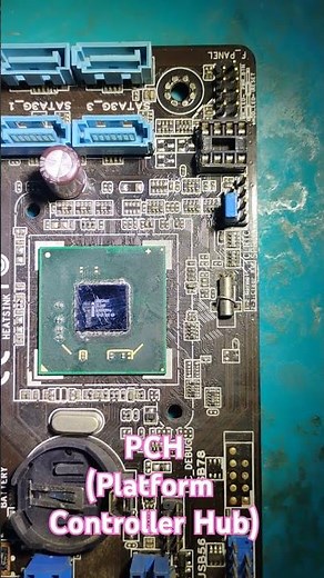 Platform Controller Hub (PCH)! #intel #motherboard #chipset #cpu #computer #bios #sio