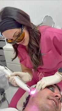 First Time, Neck Laser! Sharon Treats Dr Bart with Fotona at Newcastle Cosmetic Doctor