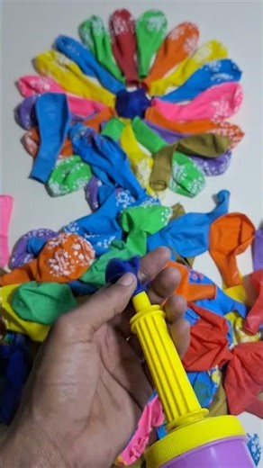 Fast Balloon Inflation Challenge” #balloon #marblesrace #satisfying #kids #poppballons#asmr