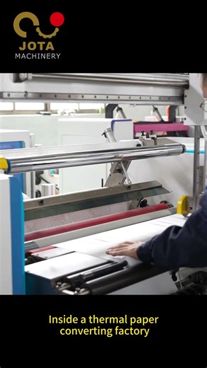 #shorts Inside a Thermal Paper Converting Factory | Full Production Process Revealed