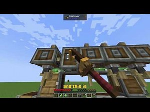 Minecraft Create Mod the Infinite Wood Farm | Tutorial
